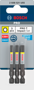 Bosch Pro Torx Impact Bit, T20, 90 mm