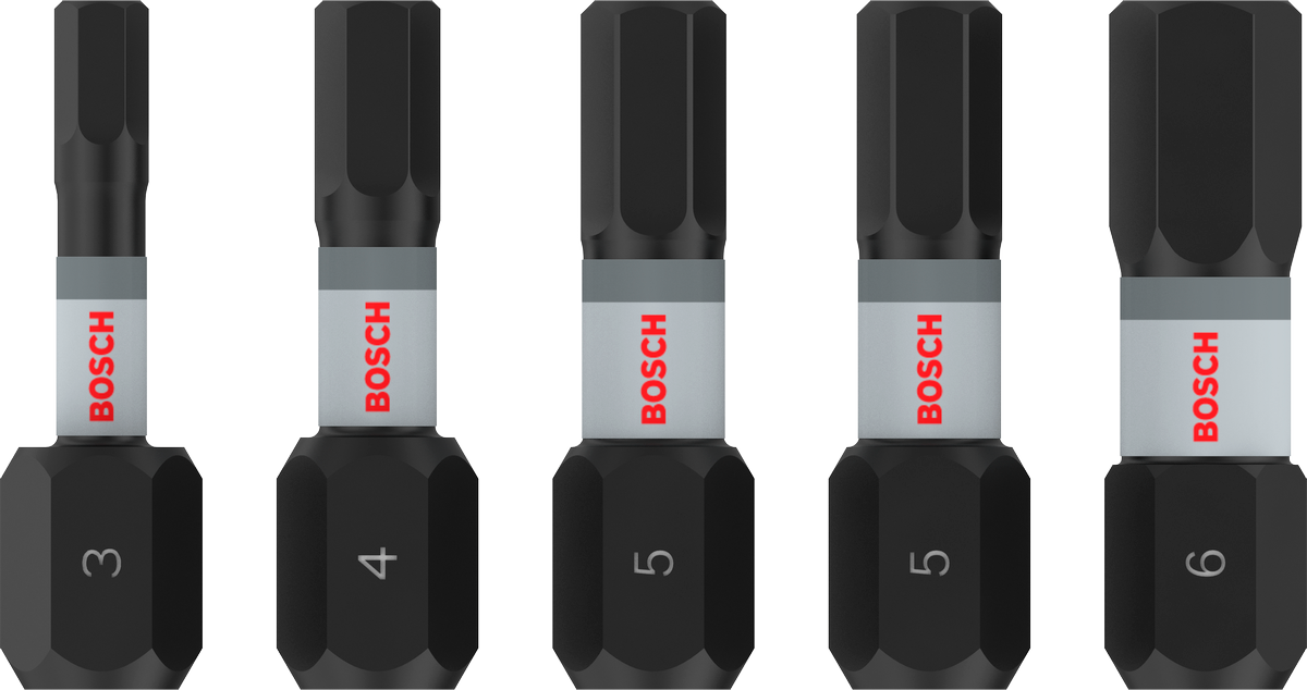 Bosch Pro Hex Impact Bit, H5, 25 mm, 2-tlg.