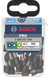 Bosch Pro Impact Bit Set, PH2 (x5), PZ2 (x5), T20 (x5), T25 (x5), T30 (x5), 25 mm, Display, 10 x 25-tlg.
