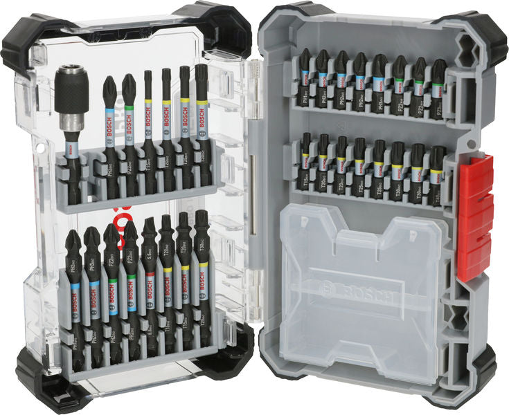 Bosch PRO Impact Bit Set, Display, 6 x 31-tlg.