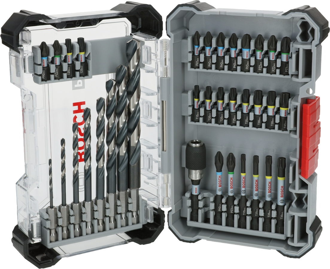 Bosch PRO Impact Metal Set, Display, 6 x 35-tlg.