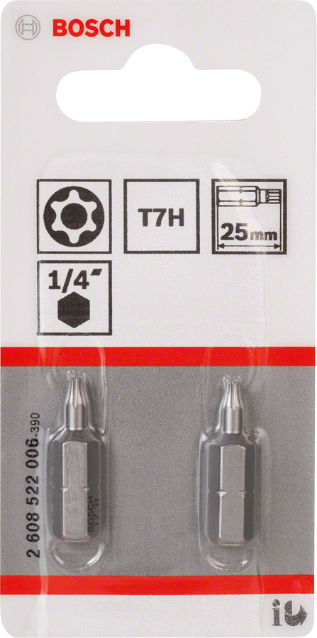 Bosch T7H Security-Torx®-Schrauberbit Extra-Hart