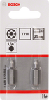 Bosch T7H Security-Torx®-Schrauberbit Extra-Hart