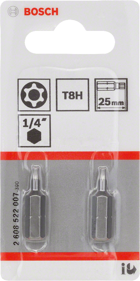 Bosch T7H Security-Torx®-Schrauberbit Extra-Hart