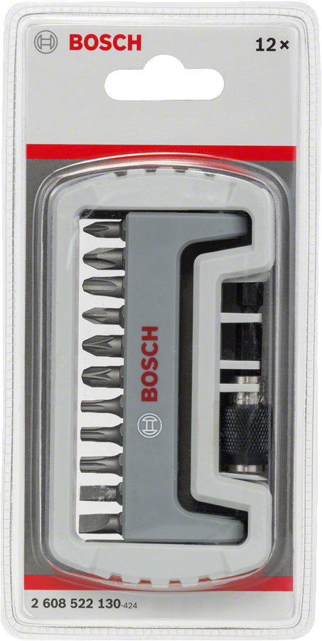 Bosch 11‑teiliges Schrauberbit-Set inkl. Bithalter PH/PZ/T