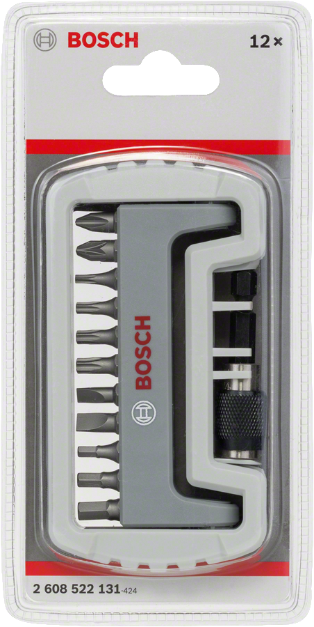 Bosch 11‑teiliges Schrauberbit-Set inkl. Bithalter PH/PZ/T