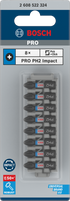 Bosch Pro Phillips Impact Bit, PH2, 90 mm