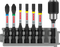 Bosch Pro Impact Set mit Quick Change-Bithalter und Pick and Click-Einsätzen, PH2, PZ2, T15, T20, T25, T30, QC BH, 50 mm, 8-tlg.