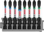 Bosch Pro Impact Bit Set, PH2 (x5), PZ2 (x5), T20 (x5), T25 (x5), T30 (x5), 25 mm, Display, 10 x 25-tlg.