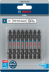 Bosch Pro Impact Schrauberbit mit Doppelklingen und Pick and Click-Einsätzen, PH2, 65 mm