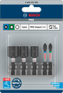Bosch PRO Impact Set mit Steckschlüsseln und Pick and Click-Index, PH2x50, PZ2x50, NS8x50, NS10x50, NS13x50 mm, 5-tlg.