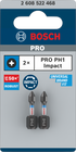 Bosch Pro Phillips Impact Bit, PH2, 90 mm