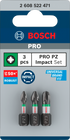 Bosch Pro Pozidriv Impact Bit, PZ2, 90 mm