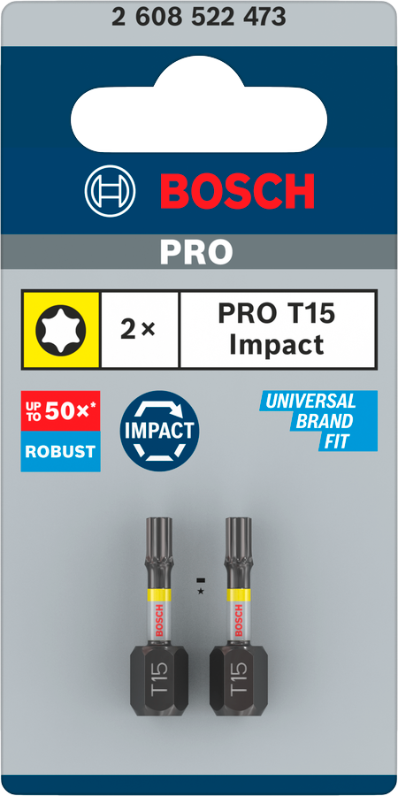 Bosch Pro Torx Impact Bit, T20, 90 mm