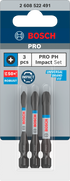 Bosch Pro Phillips Impact Bit, PH2, 90 mm