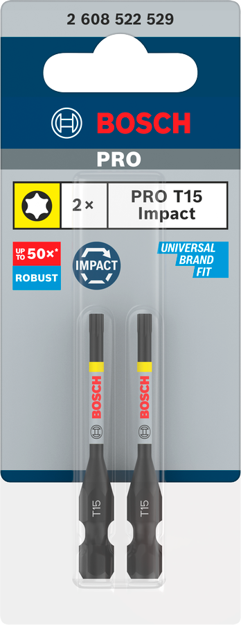 Bosch Pro Torx Impact Bit, T20, 90 mm