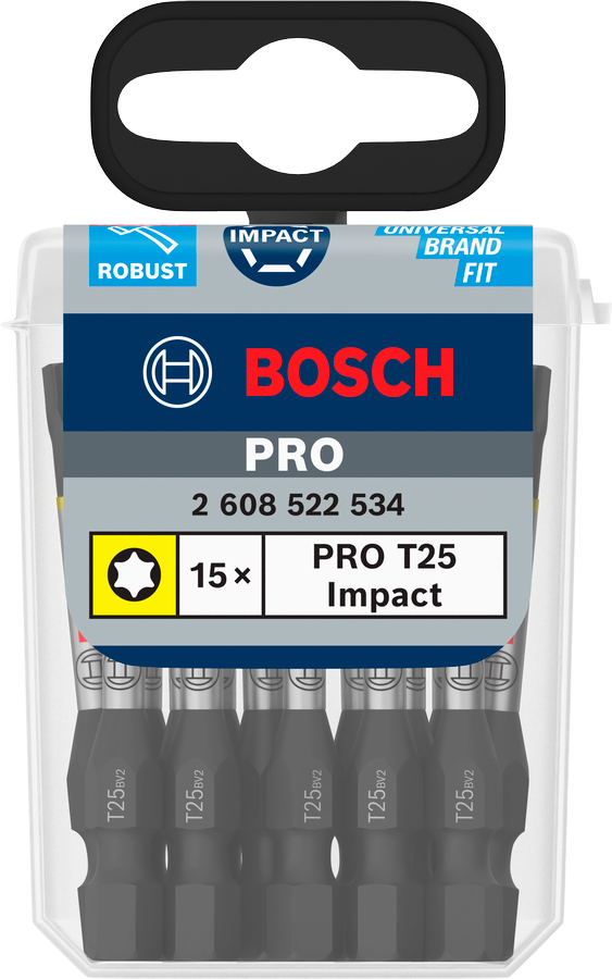 Bosch Pro Torx Impact Bit, T20, 90 mm