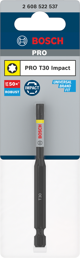 Bosch Pro Torx Impact Bit, T20, 90 mm