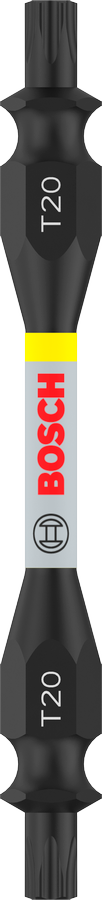 Bosch Pro Impact Schrauberbit mit Doppelklingen und Pick and Click-Einsätzen, PH2, 65 mm