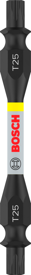 Bosch Pro Impact Schrauberbit mit Doppelklingen und Pick and Click-Einsätzen, PH2, 65 mm