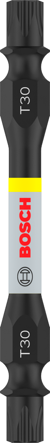 Bosch Pro Impact Schrauberbit mit Doppelklingen und Pick and Click-Einsätzen, PH2, 65 mm