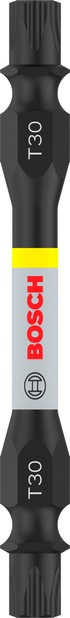 Bosch Pro Impact Schrauberbit mit Doppelklingen und Pick and Click-Einsätzen, PH2, 65 mm