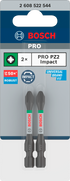 Bosch Pro Pozidriv Impact Bit, PZ2, 90 mm