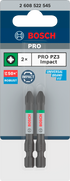 Bosch Pro Pozidriv Impact Bit, PZ2, 90 mm