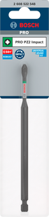 Bosch Pro Pozidriv Impact Bit, PZ2, 90 mm