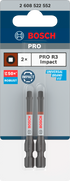 Bosch Pro Robertson Impact Bit, R2, 150 mm