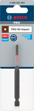 Bosch Pro Robertson Impact Bit, R2, 150 mm