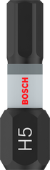 Bosch Pro Hex Impact Bit, H5, 25 mm, 2-tlg.