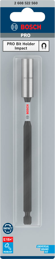 Bosch PRO Standard Bit Holder Impact, 60 mm