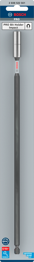Bosch PRO Standard Bit Holder Impact, 60 mm