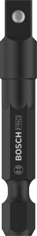 Bosch PRO Socket Adapter mit Kugelverbindung, 1/2", 50 mm - MELTEC GmbH