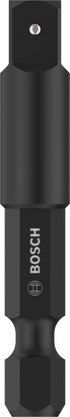 Bosch PRO Socket Adapter mit Stiftverbindung, 1/2", 50 mm - MELTEC GmbH