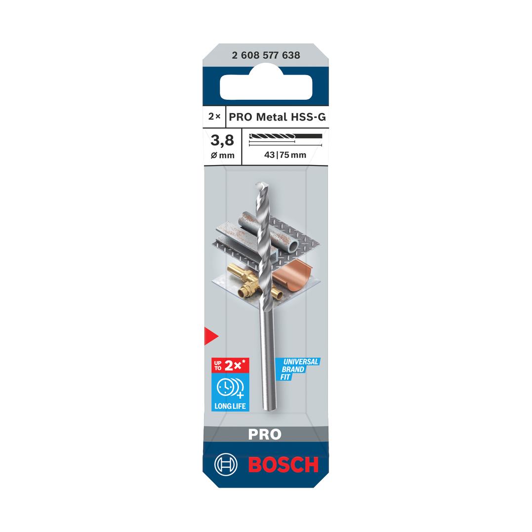 Bosch PRO Metal HSS-G Spiralbohrer