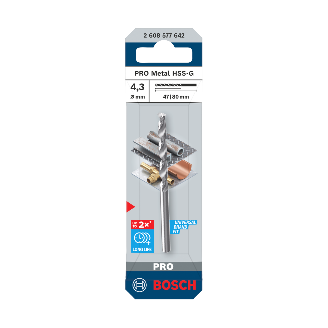 Bosch PRO Metal HSS-G Spiralbohrer