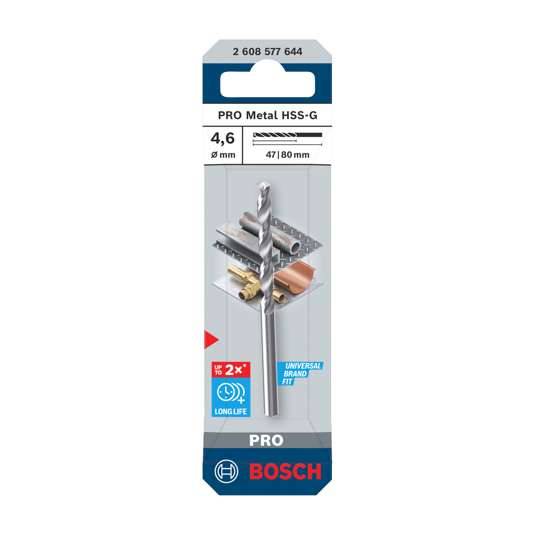 Bosch PRO Metal HSS-G Spiralbohrer