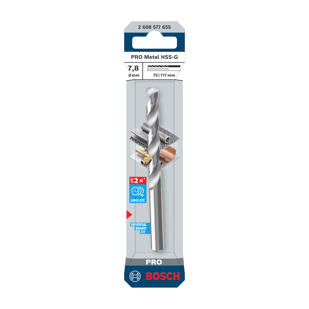 Bosch PRO Metal HSS-G Spiralbohrer
