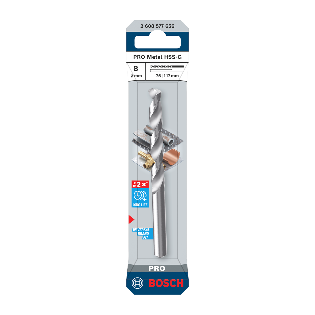 Bosch PRO Metal HSS-G Spiralbohrer