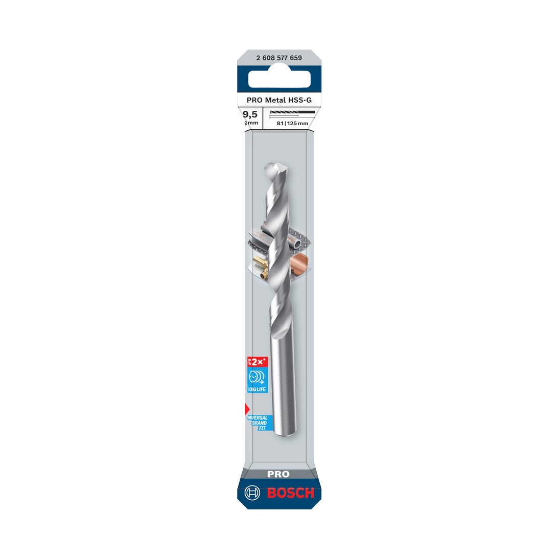 Bosch PRO Metal HSS-G Spiralbohrer