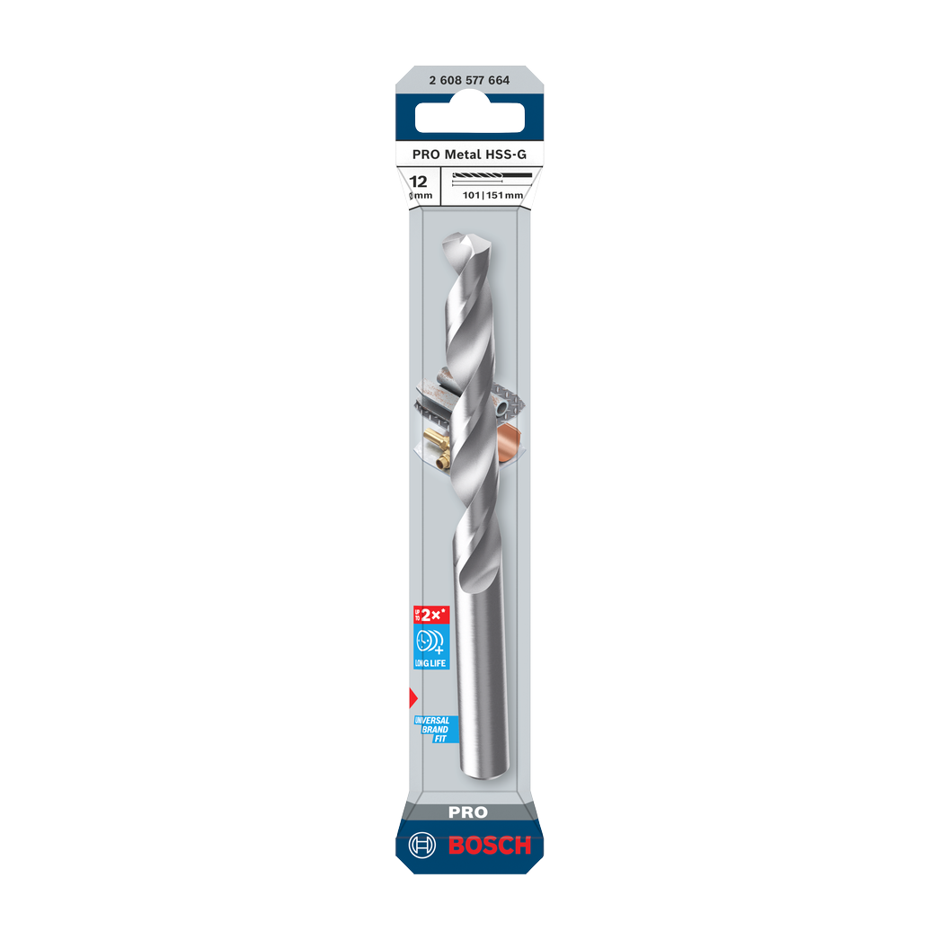 Bosch PRO Metal HSS-G Spiralbohrer