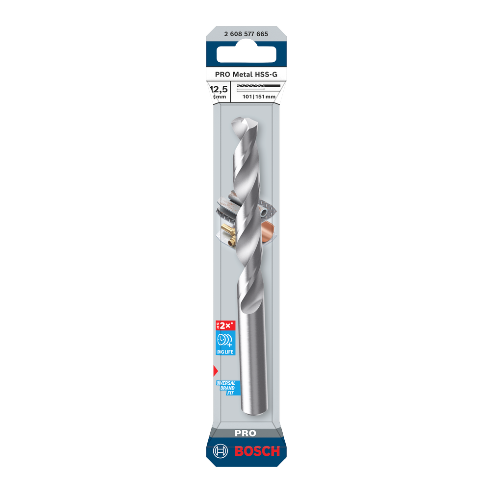Bosch PRO Metal HSS-G Spiralbohrer