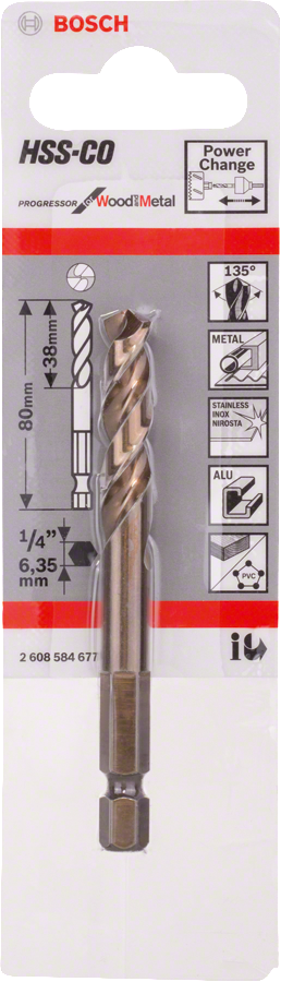Bosch Zentrierbohrer HSS-Co
