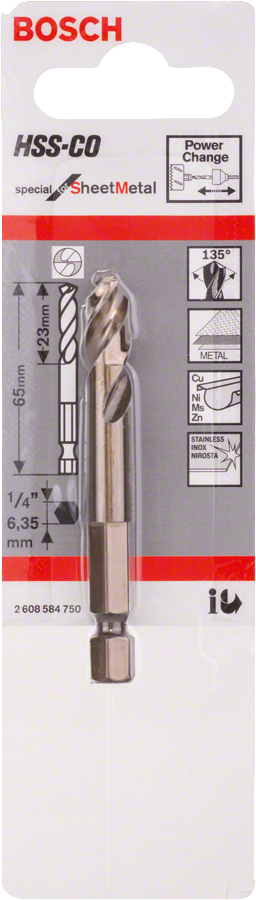 Bosch Zentrierbohrer HSS-Co