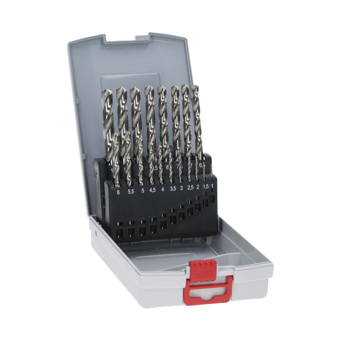 Bosch PRO Metal HSS-G Spiralbohrer Set, 19-tlg.