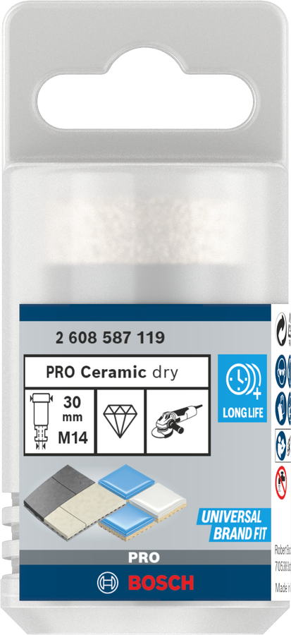 Bosch PRO Ceramic Trockenbohrkrone