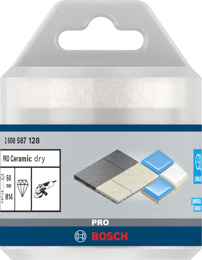 Bosch PRO Ceramic Trockenbohrkrone, 14 × 30 ×14 mm