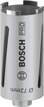 Bosch PRO Trockenbohrkrone, 102 x 150 mm, G 1/2 Zoll